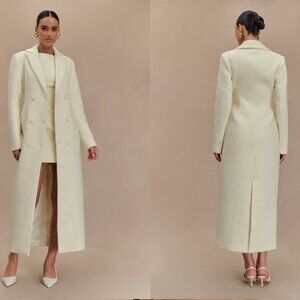 Meshki - Double breasted Boucle coat SIZE XXL